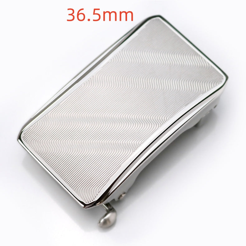 36.5MM Business Stainless Steel Automatic Buckle for Men's Factory Sale